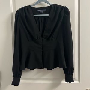 Black French Connection Blouse